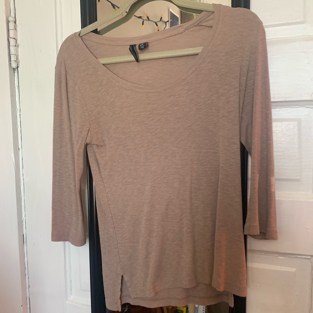 Pink Midsleeve Shirt